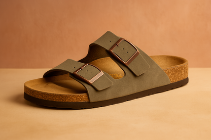 Marigold Ellery | Double Buckle Slides For Women
