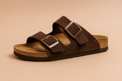 Marigold Ellery | Double Buckle Slides For Women