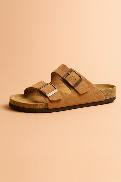 Marigold Ellery | Double Buckle Slides For Women