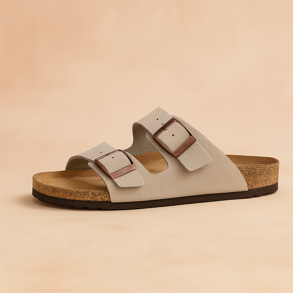 Marigold Ellery | Double Buckle Slides For Women