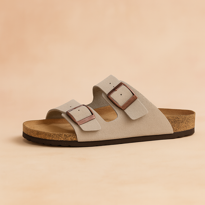 Marigold Ellery | Double Buckle Slides For Women