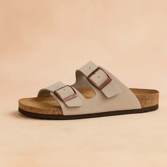Marigold Ellery | Double Buckle Slides For Women