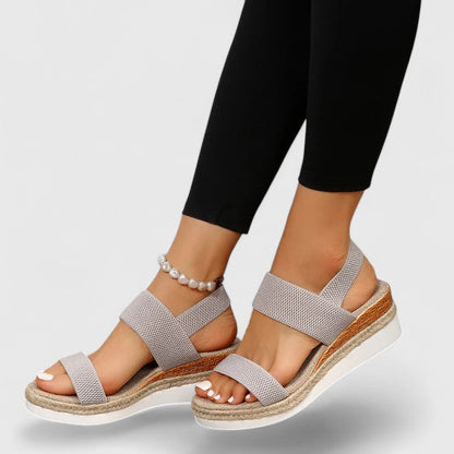 Delphine Fitzgerald | Espadrille Wedge Sandals For Women