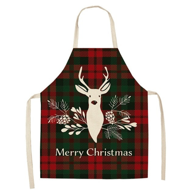 Merry Batter | Red Buffalo Plaid Christmas Apron Unisex