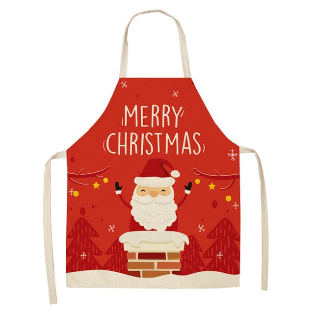 Merry Batter | Red Buffalo Plaid Christmas Apron Unisex