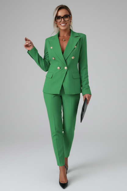 Narelle Lyndcombe | Double Breasted Suit Set For Women