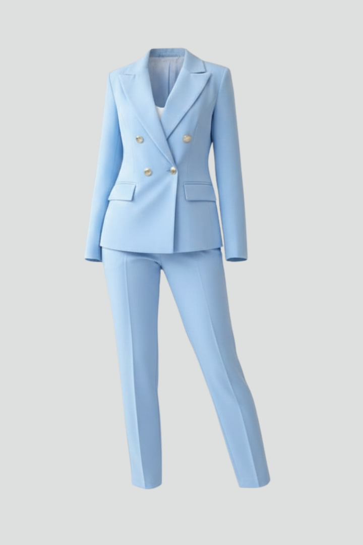 Narelle Lyndcombe | Double Breasted Suit Set For Women
