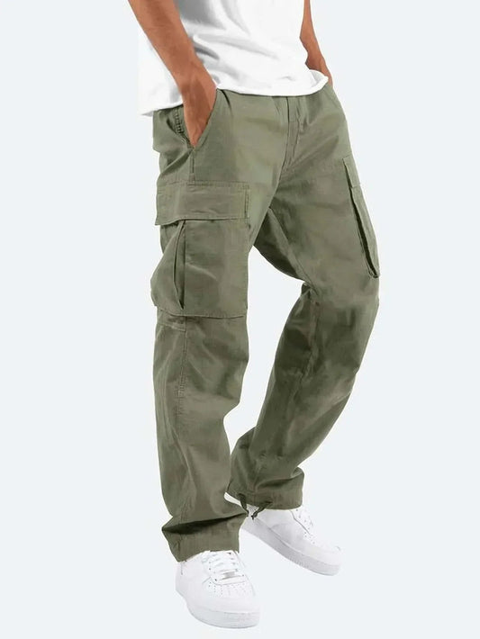 Nico Eldham | Straight Leg Cargo Pants For Men