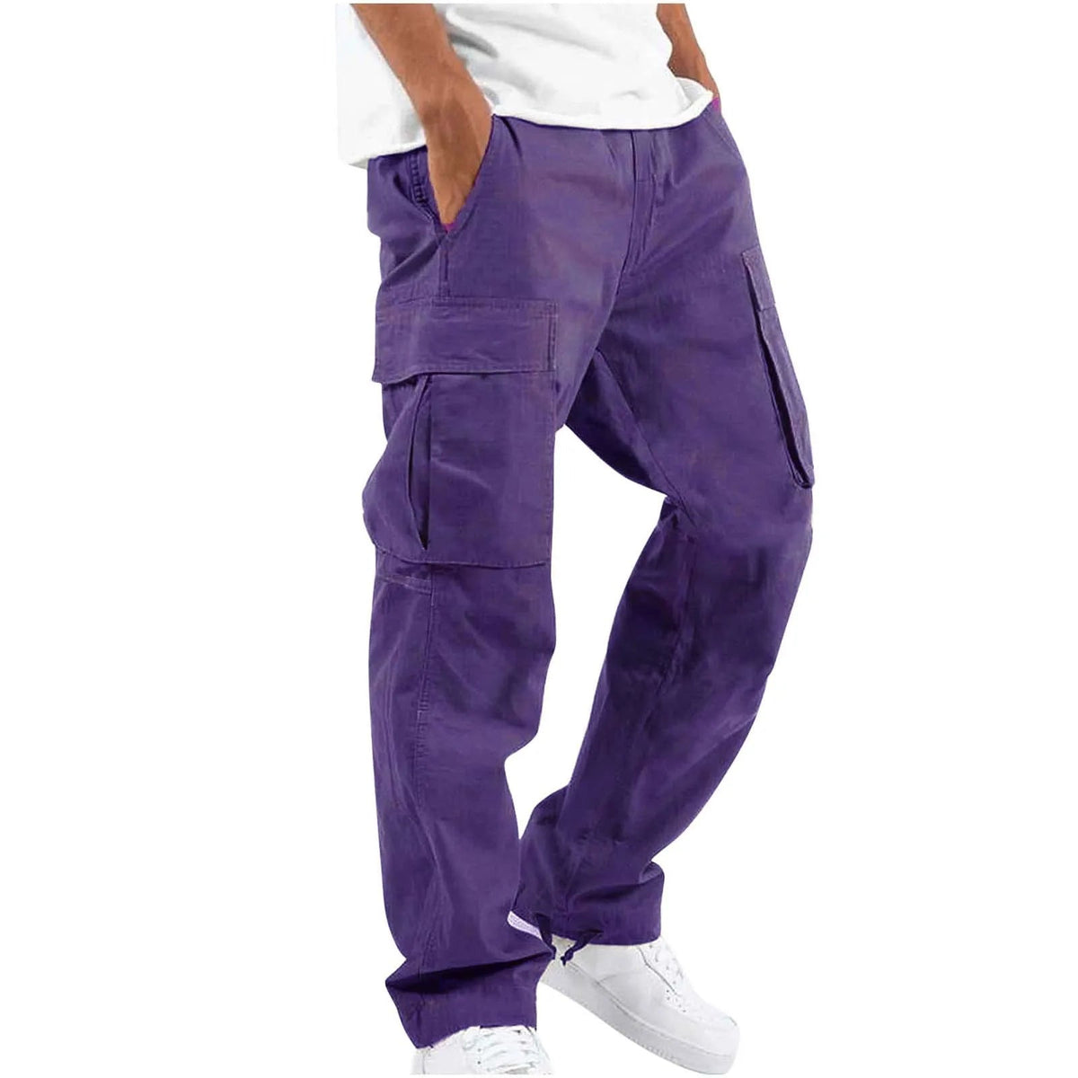 Nico Eldham | Straight Leg Cargo Pants For Men