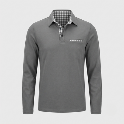 Oliver Kensington | Premium Long Sleeve Polo Shirt For Men