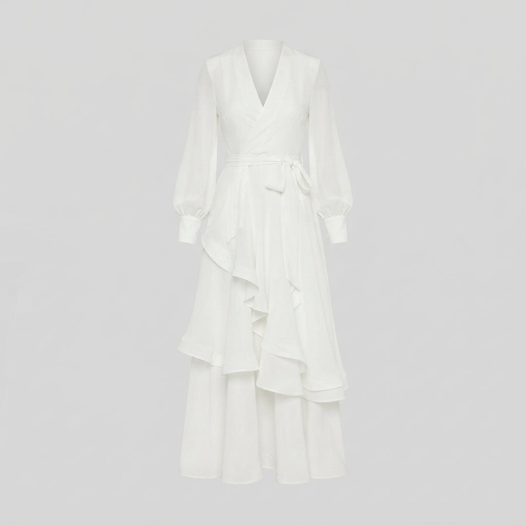 Olivia Murphy | Ruffle Maxi Dress For Women