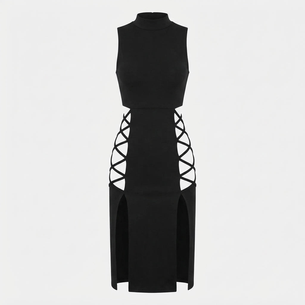 Phoebe Hughes | Bandage Cocktail Dress With Cutout Back For Women