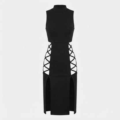 Phoebe Hughes | Bandage Cocktail Dress With Cutout Back For Women