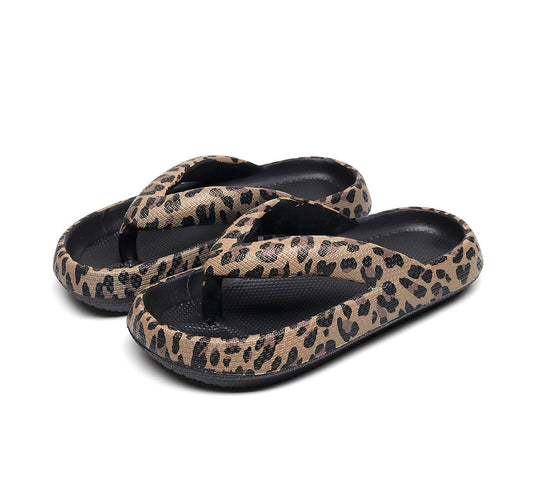 Sienna Eldridge | Black Paisley Print Slide Sandals For Women