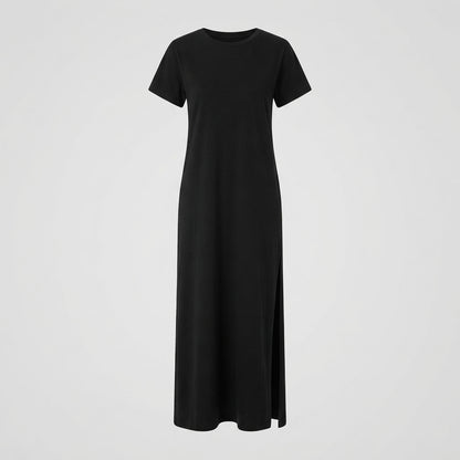 Sienna Walker | Casual Black Maxi Dress For Women