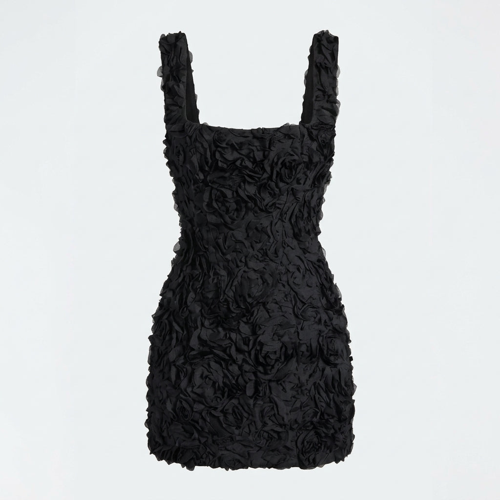 Hannah Sinclair | Textured Rose Mini Dress For Women