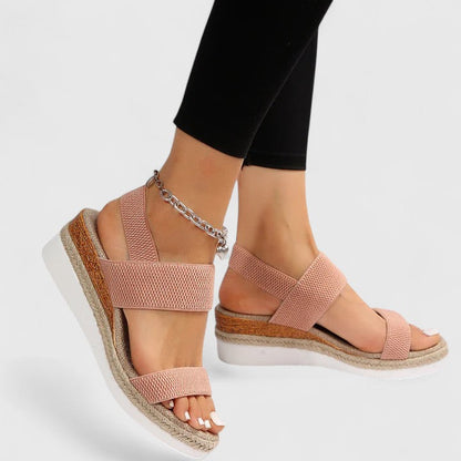 Delphine Fitzgerald | Espadrille Wedge Sandals For Women
