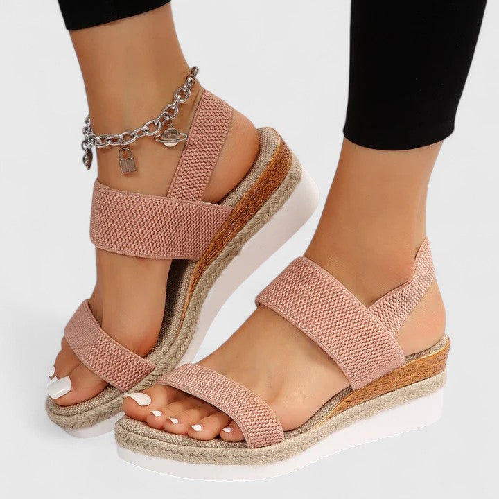 Delphine Fitzgerald | Espadrille Wedge Sandals For Women
