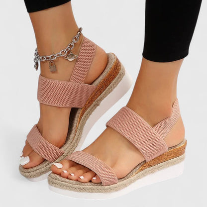 Delphine Fitzgerald | Espadrille Wedge Sandals For Women