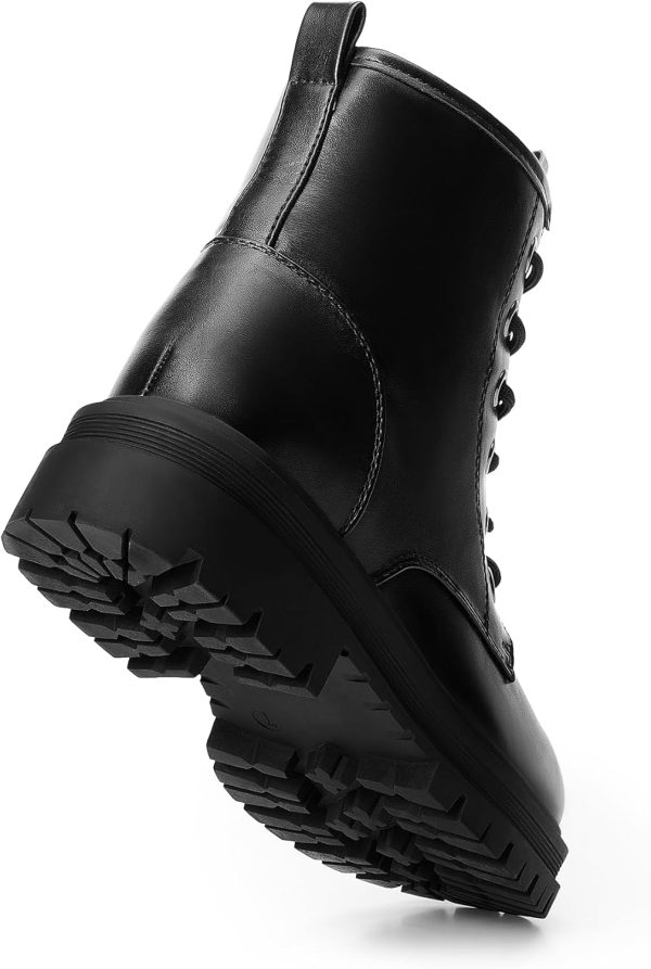 Lace-up Combat Boots Ankle Booties for Women - Image 3